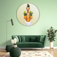 Load image into Gallery viewer, GOLDEN MIRROR PINEAPPLE STEFF 45”
